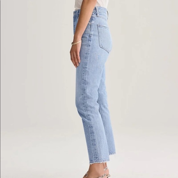 AGOLDE Riley High Rise Straight Crop - Picture 2 of 5